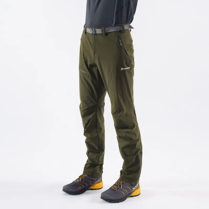 Montane Mens Terra Route Trousers - Oak Green-2
